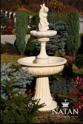 Fuente de rana de fuente de fuente de fuente de 189 cm de altura fuente de jardín fuente