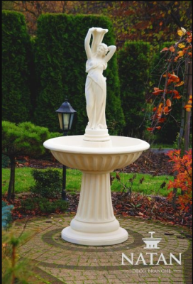 Fuente en el jardín Estanque Fuente de piedra Fuente de jardín Fuente 182 cm