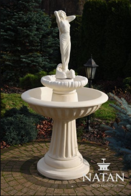 Fuente decorativa escultura fuente jardín fuente estanque nueva decoración 172cm.