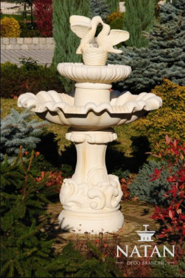 Fuente de jardín Estanque Fuente de piedra Fuente de jardín Fuente de jardín Estanque