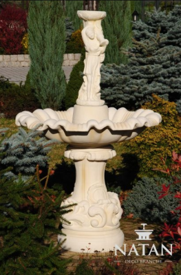 Fuente decorativa de jardín, fuente escultura, fuente decorativa, jardín, fuente, nueva, 157 cm.