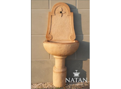 Fuente de pared Lavabo de jardín Lavadero de jardín Fregadero de jardín Lavabo de piedra ALLORA