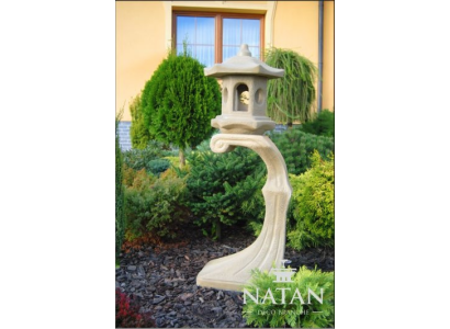 Lámpara Lámpara exterior Jardín Terraza Escultura de piedra Figura Lámpara Iluminación Nueva