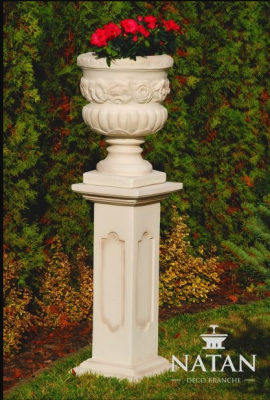 Cesta de flores Caja de flores Florero Recipiente Jardín Terraza Decoración Estatua Figuras