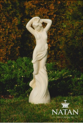 Figura romana escultura estatua decorativa figuras estatuas esculturas de jardín de piedra 84cm.