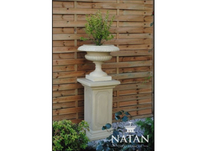 Cesta de flores Florero Recipiente Jardín Caja Terraza Decoración Estatua Figuras