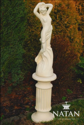 Columnas para figura escultura estatua estatuilla diseño de terraza decoración de jardín.
