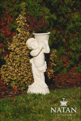 Figura Estatua con Florero Caja Estatuas Figuras Escultura Jardín