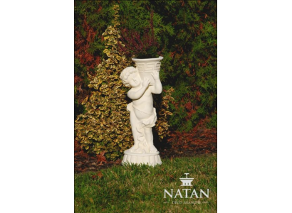Figura Estatua con Florero Caja Estatuas Figuras Escultura Jardín