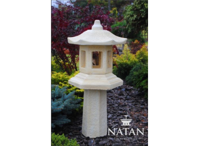 Lámpara luz exterior jardín escultura iluminación figura terraza piedra nuevo