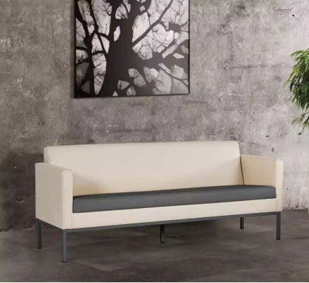 Conjunto de muebles de oficina, conjunto de sala de estar de oficina, juego de sofá de 2 piezas moderno.