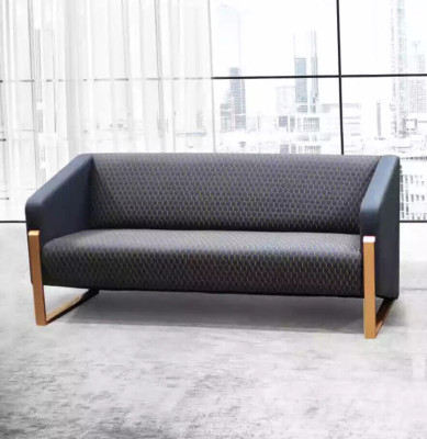 Sofá de 2 plazas muebles de lujo Sofá moderno de diseñador para la oficina de la sala de estar.