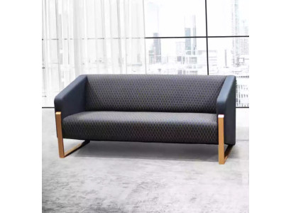 Sofá de 2 plazas muebles de lujo Sofá moderno de diseñador para la oficina de la sala de estar.