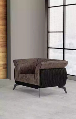 Silla Diseñador Tapicería Tejido Oficina Textil Muebles Lujo Asiento Nuevo