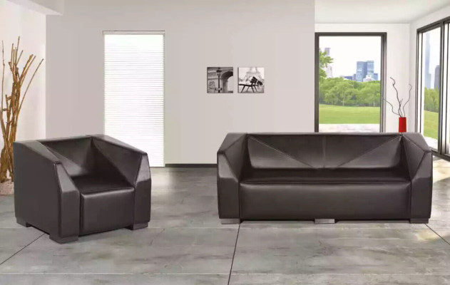 Sillón mobiliario de oficina estudio de lujo asiento estilo moderno butaca