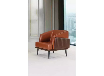 Sillón de lujo estilo moderno para la oficina, tapizado en tela, diseño de muebles nuevos.