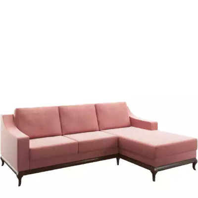 Sofá en forma de L, diseño acolchado de sofá esquinero conjunto de estar, tela sofá esquinero.