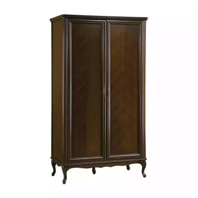 Armario Armario Ropero Dormitorio Armarios marrón Moderno Madera Lujo