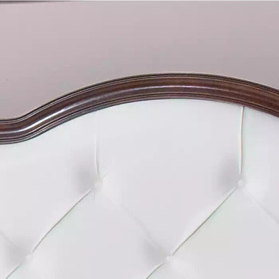 Cama doble de lujo marrón diseño moderno estructuras de cama marcos de cama camas