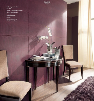 Silla tapizada Silla de lujo Silla de comedor Silla de oficina Sillón art déco Silla Diseño