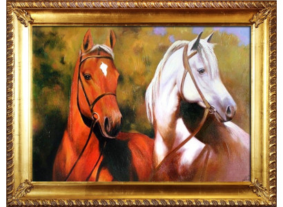 Cuadro al óleo Pinturas al óleo Pinturas Imágenes Imagen Pintada a mano Óleo con marco Arte barroco G05476