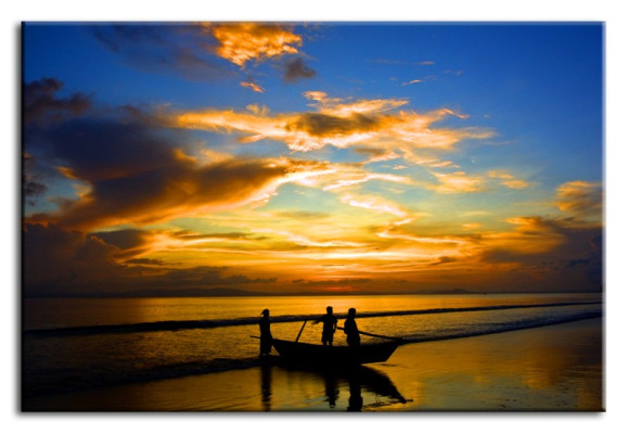 Imagen Imágenes Pintura Impresión Impresión artística Almohada Cultura Atardecer Nuevo G93014