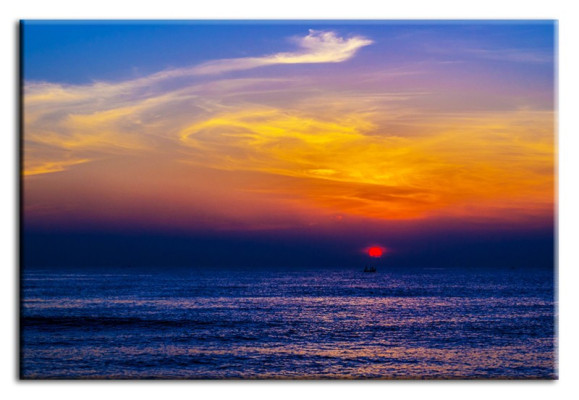 Imagen Imágenes Pintura Impresión Impresión artística Cojín Cultura Atardecer Nuevo G93018