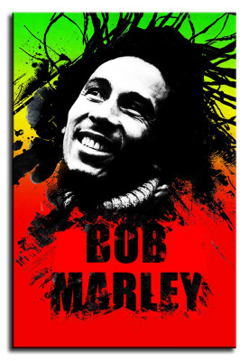 Imagen Foto Cantante de pop Bob Marley Retrato Imágenes Foto Pintura Fumador Drogadicto 93131