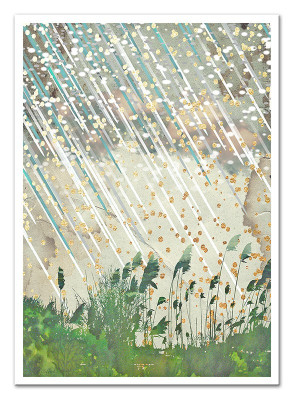 Imagen Imágenes Pintura Impresión Impresión de arte Cojín Cultura "Abstracto" G97585