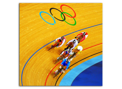 Olimpiada Carrera de Bicicletas Deporte Imagen Imágenes Pintura Impresión Nuevo G93518