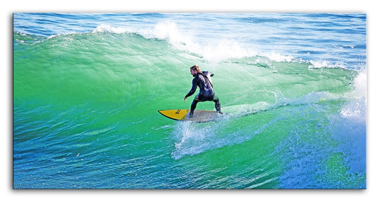 Imagen Imágenes Pintura Impresión Impresión artística Almohada Cultura "Tabla de surf" Nuevo G93531