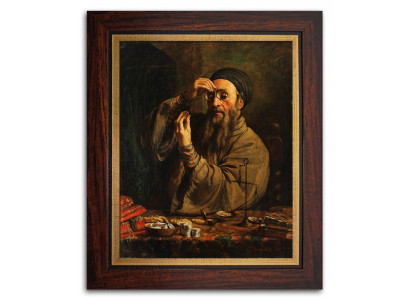 Imagen Imágenes Pintura Impresión Impresión artística Cultura Contando Máquina de dinero G94878