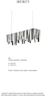 Candelabro moderno lámpara de techo lampara de techo lámpara de diseñador lujo