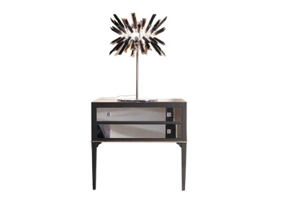 Mueble de diseño italiano cómoda moderna negra de lujo muebles de madera cómodas nuevos