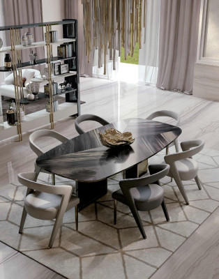 Diseño de silla de lujo Bizzotto para comedor, silla con respaldo muebles sillas decoración nueva