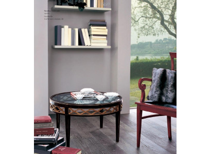 Clásica mesa mesa auxiliar de madera Sofá Barroco Real Barroco Nuevo