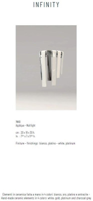 Aplique lámpara estilo candelabro de pared moderna plateada nueva