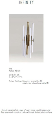 Aplique Lámpara de techo Estilo Candelabro Lámparas de pared Lámpara de pared Moderna de Lujo Nueva