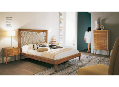 Muebles italianos auxiliares para dormitorio, mesitas de noche, armario, muebles de mesita de noche.