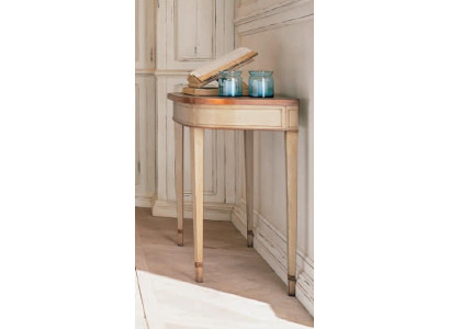 Mueble consola de madera para teléfono italiano mesa de consola auxiliar.