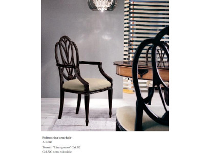 Sala de estar Silla de diseñador de tela de sillón de lujo Sillas tapizadas 1x Sillón de salón