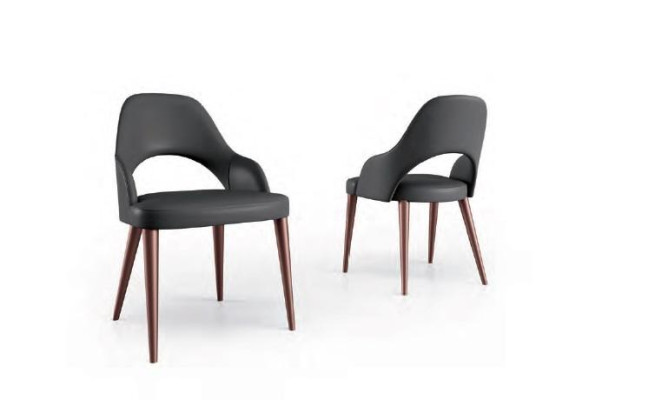 Silla de lujo para comedor Bizzotto silla de diseñador muebles sillas decoración madera nueva.