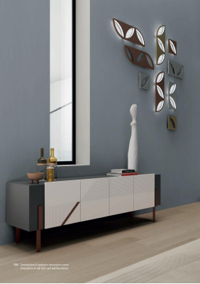 Aplique moderno de estilo Lustre lámparas de pared lámpara de pared nueva Diseño de candelabro