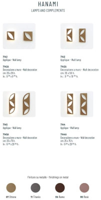 Aplique moderno de estilo Lustre lámparas de pared lámpara de pared nueva Diseño de candelabro