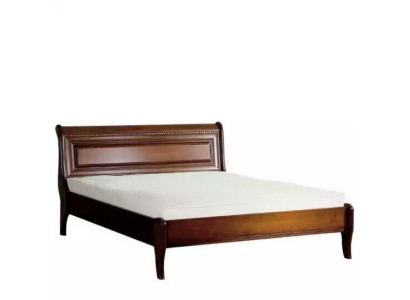 Diseño de cama de lujo del hotel Cama matrimonial Dormitorio doble Camas barrocas de madera.