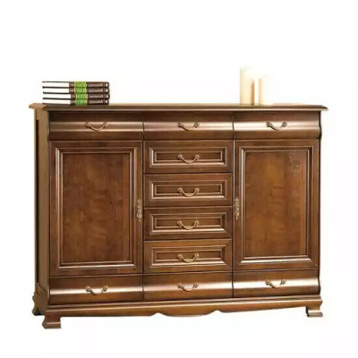 Cómoda de madera maciza Armario roble Madera Cómodas Aparador Aparadores