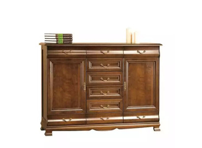 Cómoda de madera maciza Armario roble Madera Cómodas Aparador Aparadores