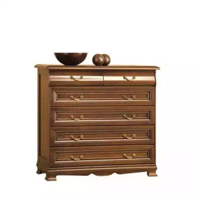Cómoda de cajones Madera maciza Roble Cómoda de madera maciza Cómodas Aparador Nuevo