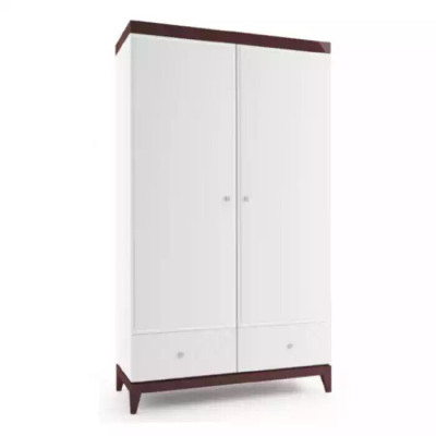 Armario para ropa Dormitorio Gabinete Blanco Moderno Madera Lujo Armarios