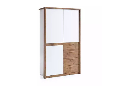Armario Macizo Dormitorio Muebles Armario de ropas Madera blanco armario